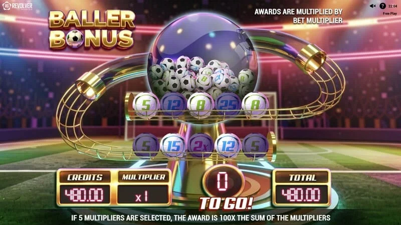 Trophy Spins World Cup 26 - fillimi i raundit Baller Bonus